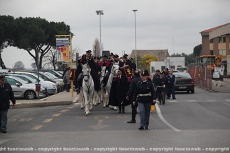 La fanfara a cavallo a Viterbo