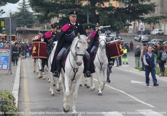 La fanfara a cavallo a Viterbo