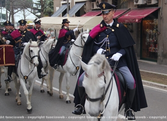 La fanfara a cavallo a Viterbo