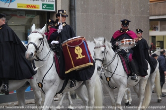 La fanfara a cavallo a Viterbo