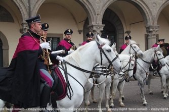La fanfara a cavallo a Viterbo