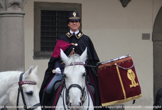 La fanfara a cavallo a Viterbo