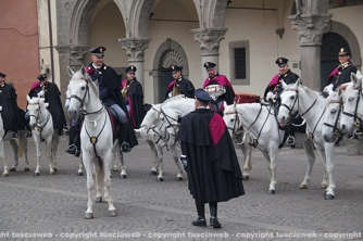 La fanfara a cavallo a Viterbo