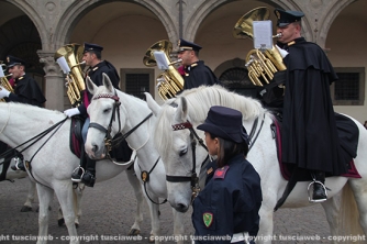 La fanfara a cavallo a Viterbo