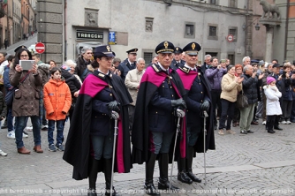La fanfara a cavallo a Viterbo