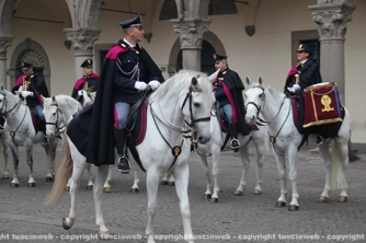 La fanfara a cavallo a Viterbo