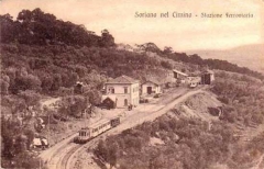 Soriano stazione ferroviaria - Foto archivio storico Silvio Cappelli