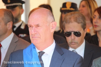 Il 242esimo anniversario di fondazione della guardia di finanza - Il presidente della provincia Mauro Mazzola