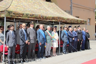 Il 242esimo anniversario di fondazione della guardia di finanza - Le autorità