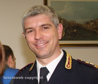 Il 242esimo anniversario di fondazione della guardia di finanza - Il capo della polstrada Gianluca Porroni