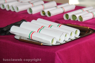 La festa della polizia a palazzo dei Priori