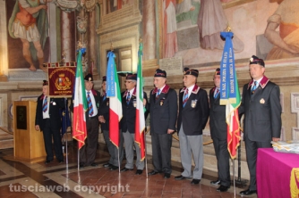 La festa della polizia a palazzo dei Priori