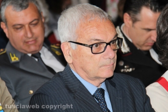 La festa della polizia a palazzo dei Priori