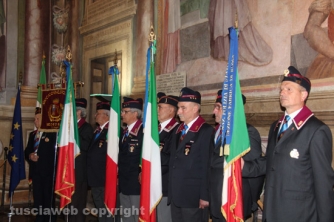 La festa della polizia a palazzo dei Priori