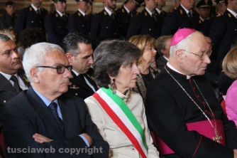La festa della polizia a palazzo dei Priori