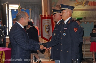 La festa della polizia a palazzo dei Priori