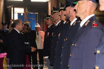 La festa della polizia a palazzo dei Priori