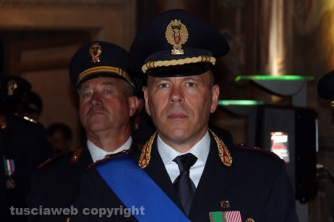 La festa della polizia a palazzo dei Priori