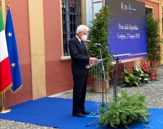 Codogno - Il capo dello stato Sergio Mattarella in visita a Codogno