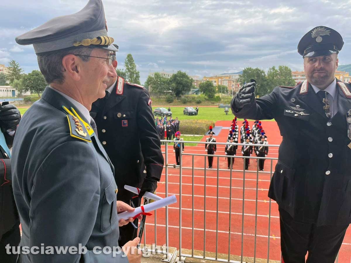 Viterbo - La festa dell'Arma dei carabinieri