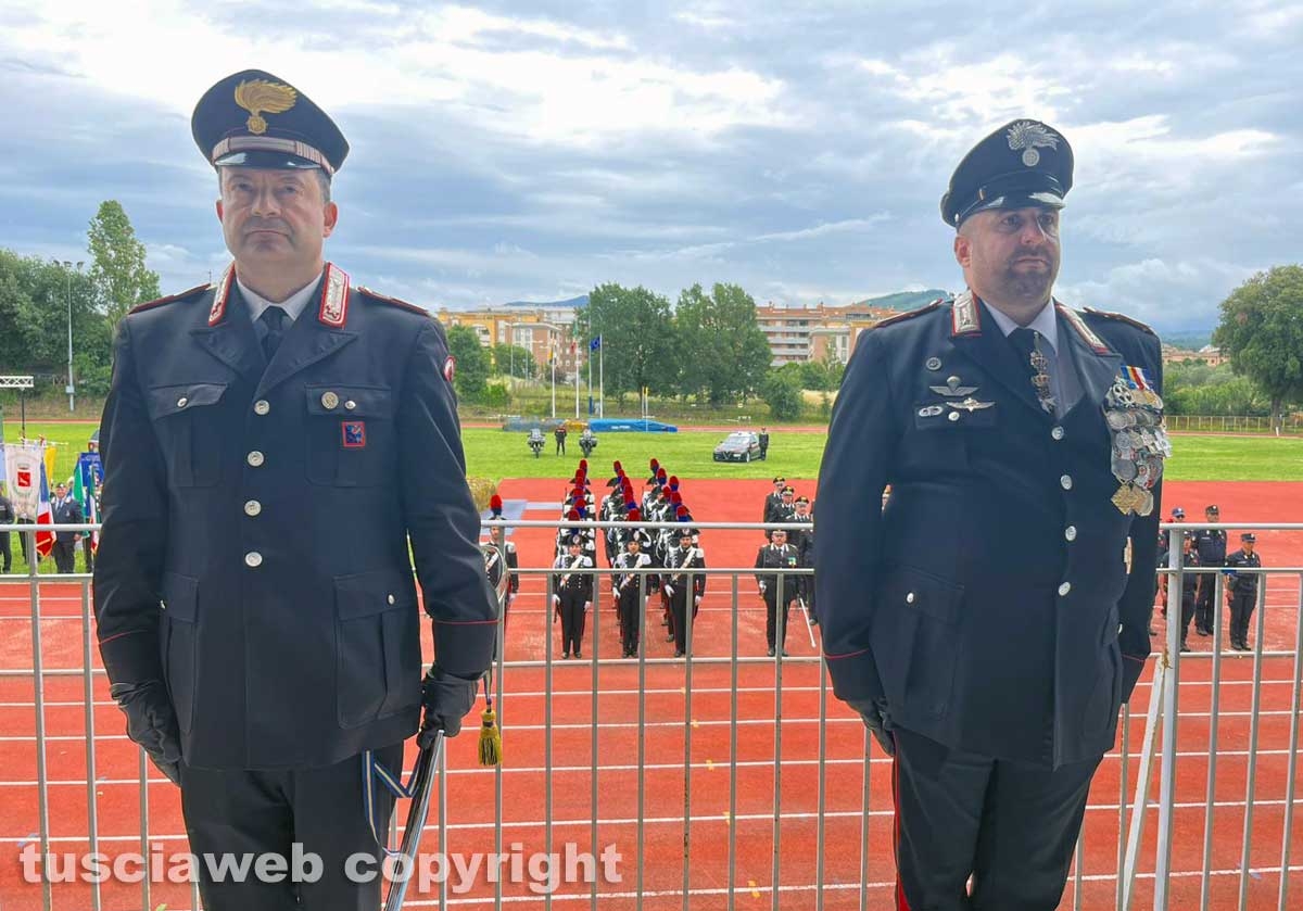 Viterbo - La festa dell'Arma dei carabinieri
