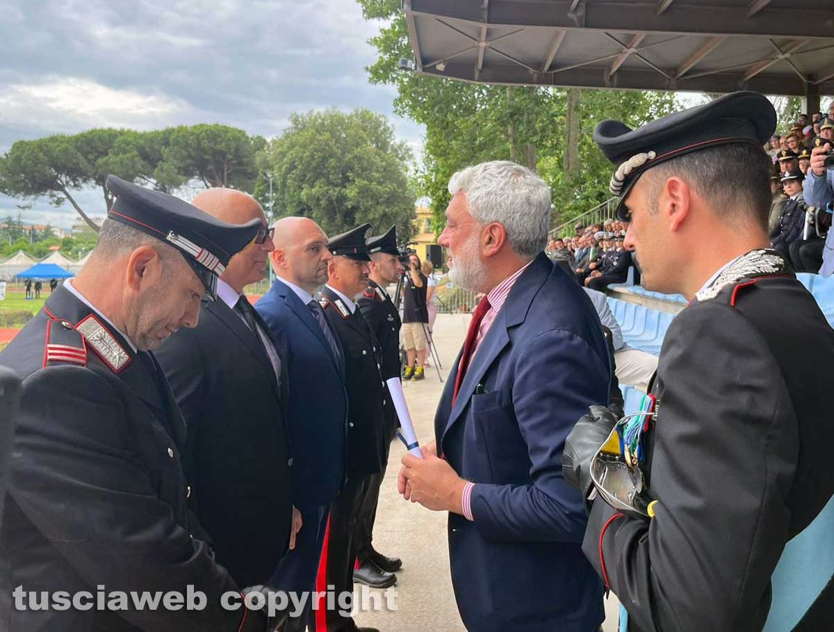 Viterbo - La festa dell'Arma dei carabinieri