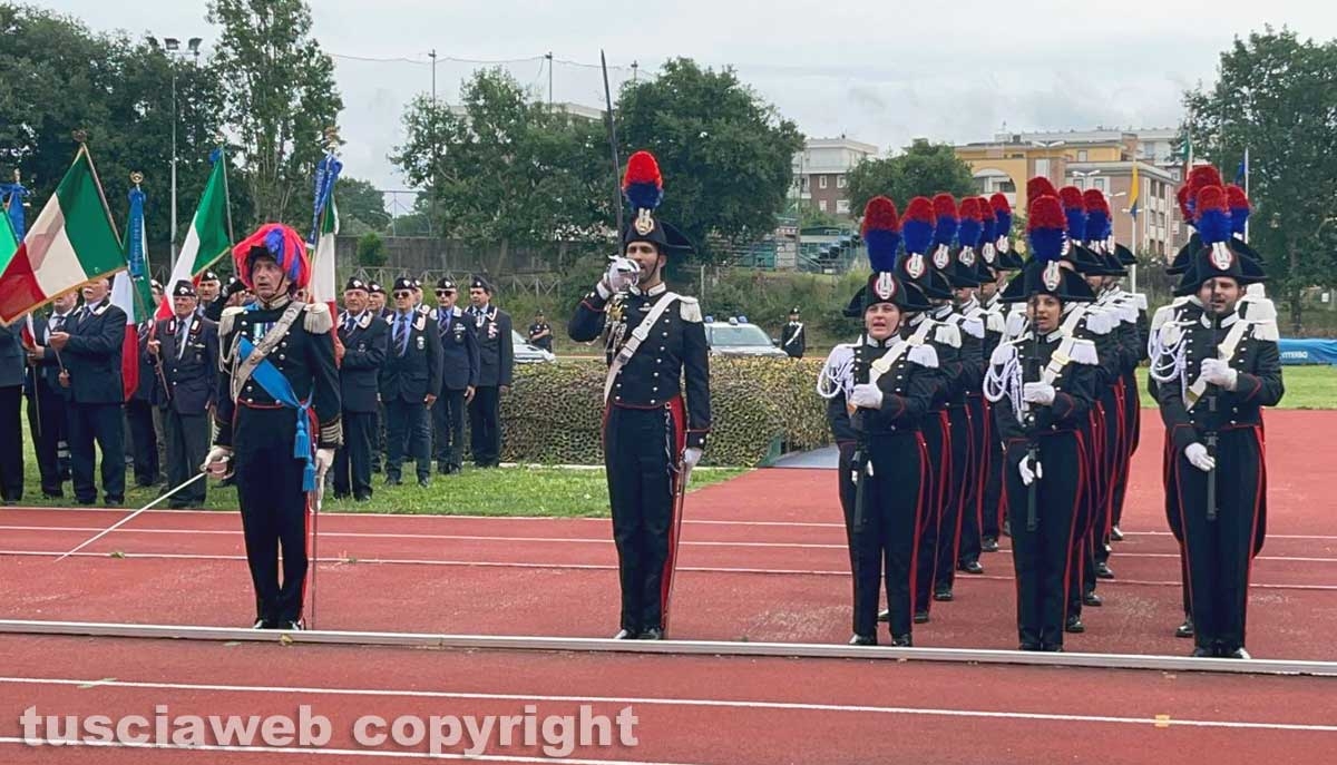 Viterbo - La festa dell'Arma dei carabinieri