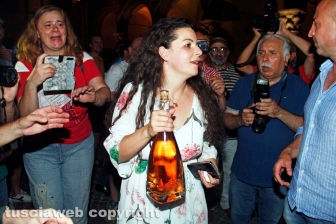 Chiara Frontini festeggia la vittoria