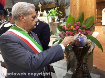 Viterbo - La festa di san Francesco - Il sindaco Arena