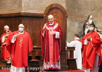 Viterbo - La celebrazione eucaristica per la festa di San Lorenzo
