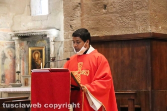 Viterbo - La celebrazione eucaristica per la festa di San Lorenzo