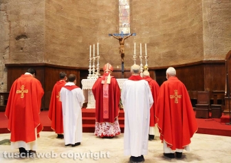 Viterbo - La celebrazione eucaristica per la festa di San Lorenzo