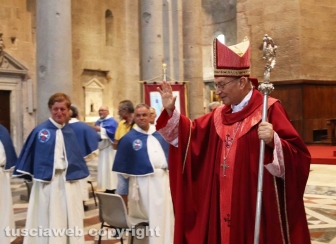 Viterbo - La celebrazione eucaristica per la festa di San Lorenzo