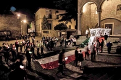 La fiaccolata in ricordo di Borsellino