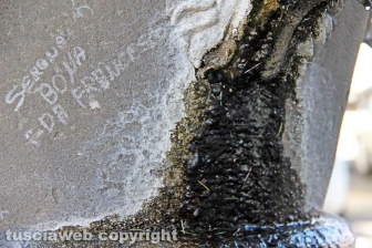 San Martino - La fontana a fuso di via Cadorna