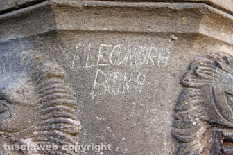 San Martino - La fontana a fuso di via Cadorna