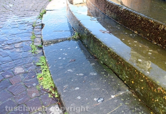 La fontana colabrodo al Sacrario