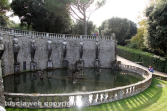 Villa Lante senza acqua
