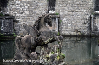 Villa Lante senza acqua