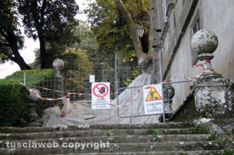 Villa Lante senza acqua