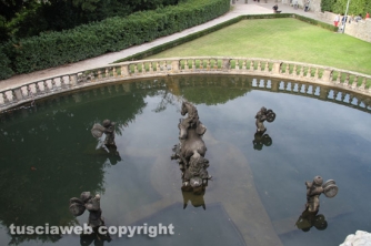 Villa Lante senza acqua