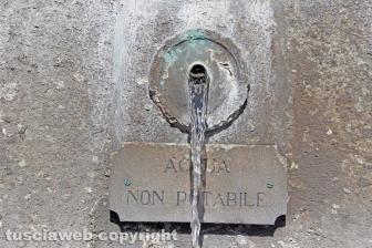 La fontana di Bagnaia