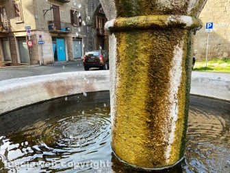 La fontana di piazza Dante
