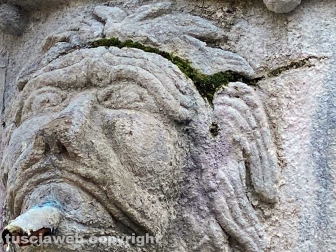 La fontana di piazza Dante