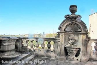 Viterbo - La fontana di piazza del Comune