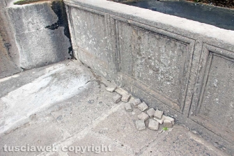 Viterbo - La fontana di piazza della Rocca