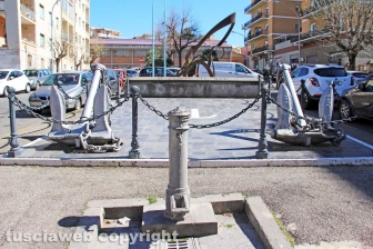 Viterbo - La fontana di piazza Vittorio Veneto