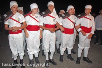 La formazione dei facchini di Santa Barbara