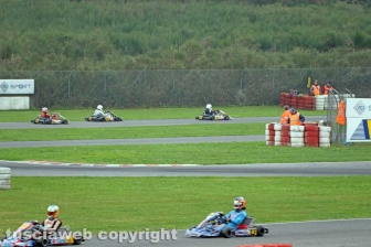 La gara dei campionati italiani di karting