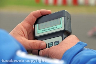 La gara dei campionati italiani di karting